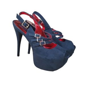 Frederick's of Hollywood platform heels